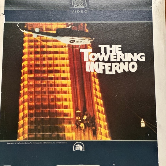 3 lot CED Fox, Blue Max 2, Towering Inferno 1, French Connection - Picture 5 of 10